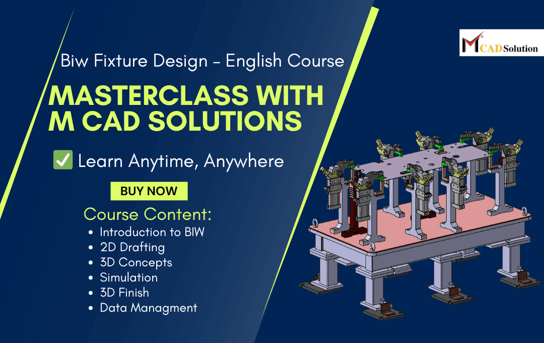 CATIA + BIW Fixture Design (English)