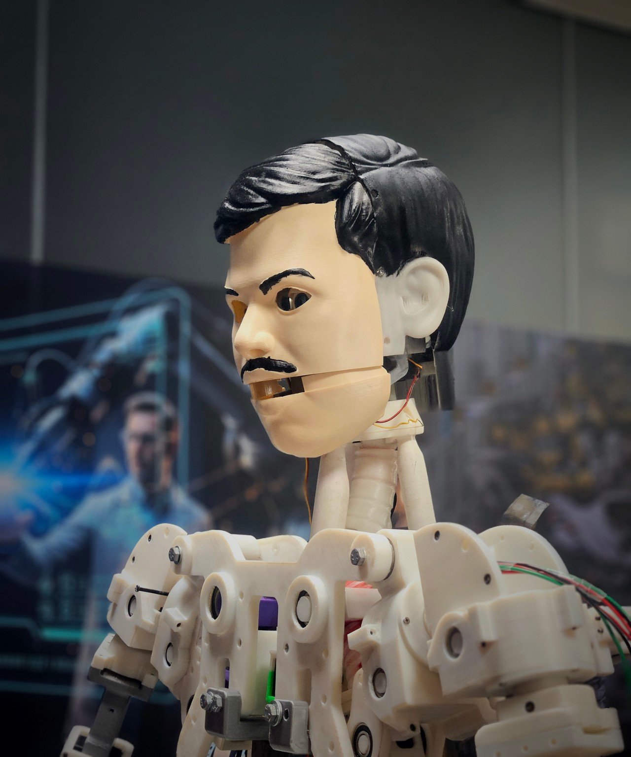 MANAS humanoid robot developed by M CAD Solutions