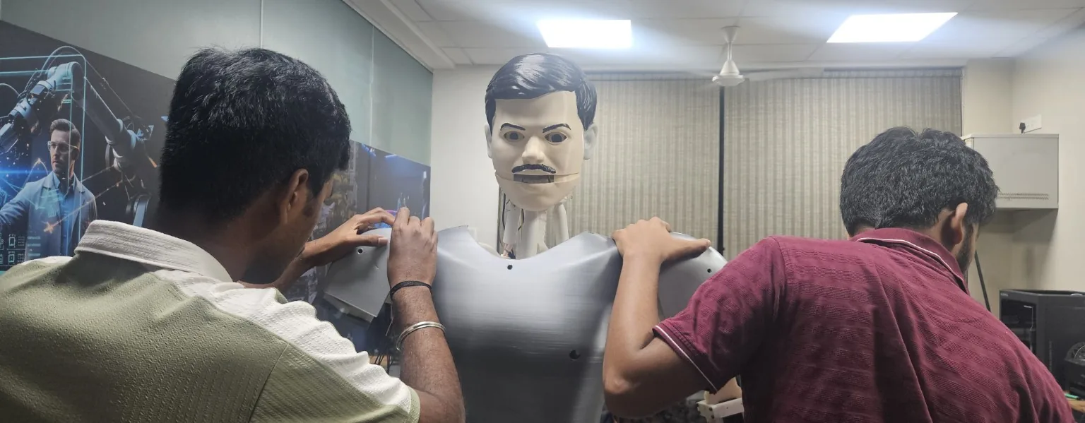 MANAS humanoid engineering and assembly work
